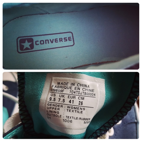 Converse | RARE Star Plyr EV OX NWOT | Navy, Blue - Picture 4 of 5